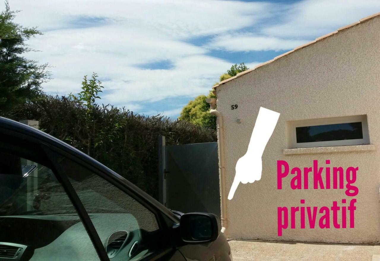 La Maison Du Cap Secteur Tennis Agde Exteriör bild